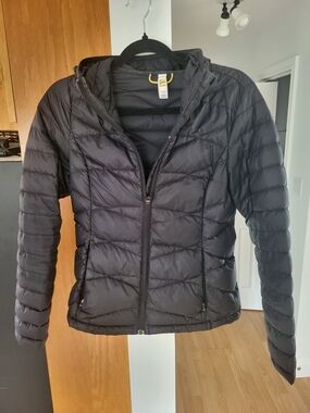 Lole Women's Black Hooded Puffer Jacket